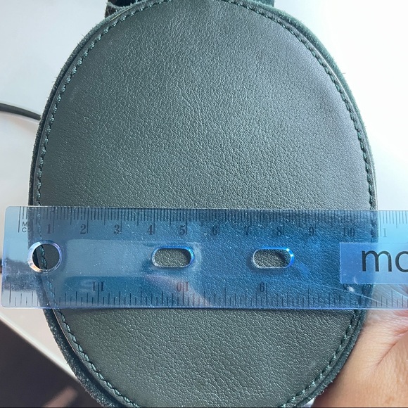 BURBERRY Suede Fringe Mini Bucket Crossbody Bag - Picture 9 of 9